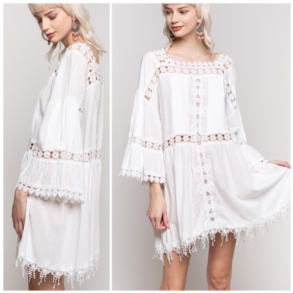 POL Simple Beauty Woven Tunic Dress - Picture 5 of 10